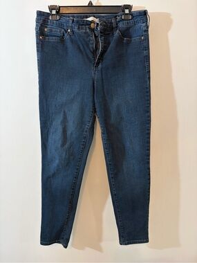 Ella Moss High Rise Skinny Ankle Jeans Women’s Size 10/30 Dark Wash Stretch